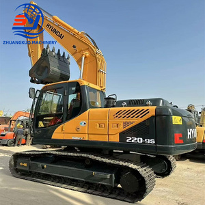 Excavadora Hyundai 220-9S de 22 Toneladas, Usada, Cargadora Hidráulica de Orugas, Equipo de Construcción - Product Image 2