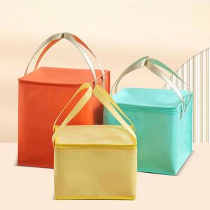 Promotional Double Layers Coolers Custom Oxford Non-woven <b>Polypropylene</b> Insulated Cooler <b>Bags</b> With Logo for Delivery - Product Image 4