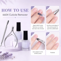 Gel liquide végétalien adoucissant et dissolvant pour cuticules, soin des ongles sain, pour peaux mortes, fournitures de salon, logo personnalisé