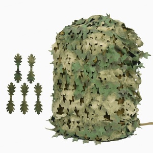 Funda de Mochila Táctica con Red de Camuflaje, 60L 80L, Corte Láser, para Juegos de CS, Caza, Francotirador - Product Image 3