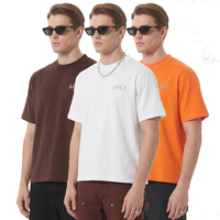 T-shirts basiques en coton 100% personnalisables avec votre logo de marque, t-shirts oversize vierges pour hommes, vêtements de marque en gros, fournisseur de choix