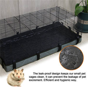 Mydays กรงสามชั้นสำหรับสัตว์เลี้ยง,แผ่นปูฐานรองกรงสุนัขผ้านิ่มระบายอากาศได้ดีกันน้ำสำหรับกลางแจ้งเคี้ยวได้ - Product Image 6