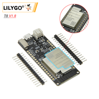 LILYGO TTGO T8 V1.8 Placa DE DESARROLLO 32 bits LX6 Microprocesador 8MB PSRAM TF Tarjeta WiFi para Bluetooth Módulo de expansión ESP32 WROVER