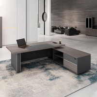 Bureau de direction de conception nouvelle, robuste et durable, avec tiroir à serrure à combinaison
