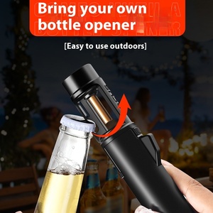 Chalumeau de soudage portable haute puissance à flamme bleue, rechargeable, coupe-vent, pour le camping - Product Image 4