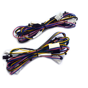Aansluitkabelsysteem voor custom arcade-spelautomaten met meerkleurige draden & Molex-connectoren voor muntautomaatkasten - Product Image 2