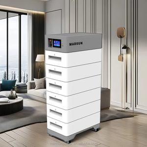 ระบบกักเก็บพลังงานแสงอาทิตย์สำหรับบ้าน Madsun แรงดันสูง 20kWh 25kWh 30kWh 100Ah 5kWh แบตเตอรี่แบบเรียงซ้อนได้ 204.2V 256V 307.2V - Product Image 6