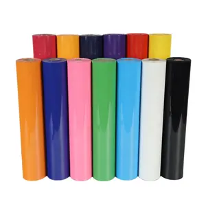 Best Htv easy weed and cut PU matte soft Heat Transfer Vinyl Custom Screen Print flex rolls Designs for T Shirts