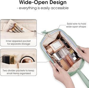 Bolsa de Cosméticos Impermeable para Mujer, Diseño 2026, Organizador de Viaje, Poliéster Impermeable con Cierre de Cremallera y Estampado de Caramelos para... - Product Image 6