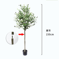Longs tar New Design Beste Qualität Olivenbaum für Outdoor-Innendekoration 120cm 130cm künstliche grüne Pflanze