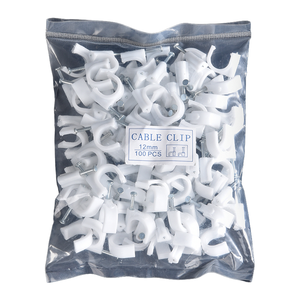 Câble d'agrafe de Pipeline en forme de U carré/<span class=keywords><strong>grillage</strong></span> en acier circulaire de clou matériel en Nylon Durable <span class=keywords><strong>pour</strong></span> la fixation de clou de selle de ciment - Product Image 3