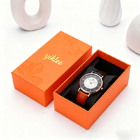 Caja de Regalo para Reloj de Lujo, Personalizable, Hecha con Materiales Reciclados, Estuche de Almacenamiento para Reloj, Venta al Por Mayor