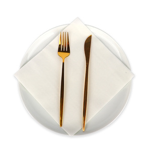 Servilletas de Papel Impresas Personalizadas de 3 Capas, Estilo Bolsa, Servilletas de Cena de Pulpa de Madera Virgen Plegables en 4, para Eventos Promocionales y Bodas - Product Image 2