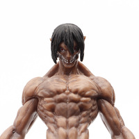 XRH Vente chaude Figurine d'action en PVC de l'anime japonais L'Attaque des Titans Titan fondateur Eren Jaeger Boîte couleur