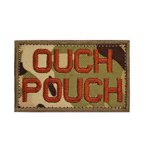 Parches Adhesivos Divertidos para Ropa, Mochilas y Gorras de Actividades al Aire Libre OUCH POUCH - Product Image 6