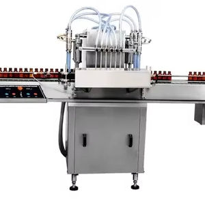Machine de remplissage automatique industrielle pour sirops liquides dans les usines alimentaires et pharmaceutiques, emballages plastiques et en bois, 440V - Product Image 1