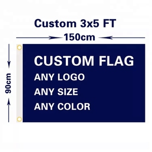 Design personnalisé Polyester imprimé 3 * 5ft Drapeau <span class=keywords><strong>des</strong></span> États-<span class=keywords><strong>Unis</strong></span> d'Amérique - Product Image 1