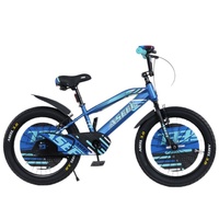 Vélo de montagne pour enfants et jeunes, pour garçons et filles, à une vitesse, cadre en acier haute teneur en carbone, roues de 18/20/22 pouces, roues d'apprentissage