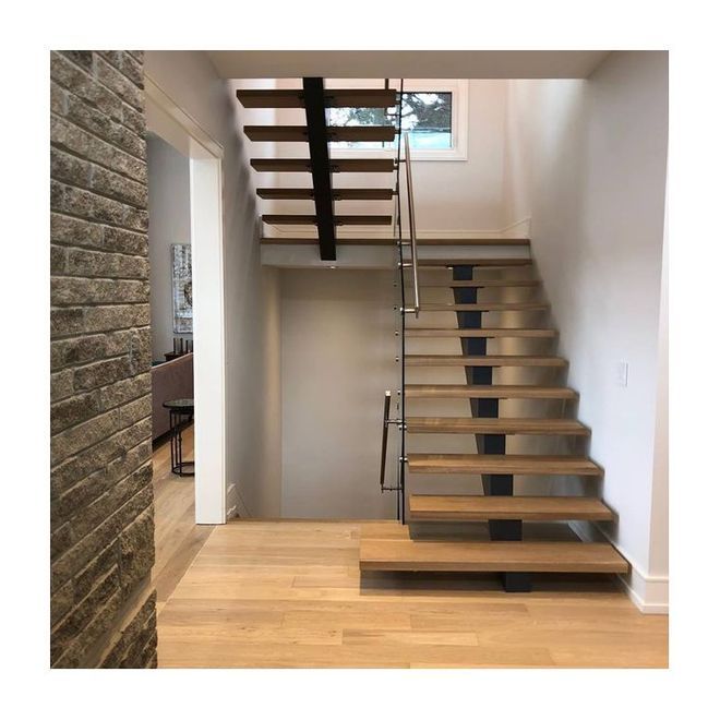 Powder Coated Mono Beam Staircase Design