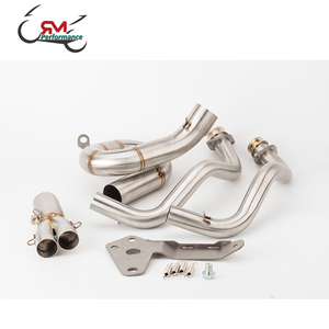 <span class=keywords><strong>MT07</strong></span> Avant Tuyau de <span class=keywords><strong>Silencieux</strong></span> D'échappement de Moto Avant Modifié Tuyau de <span class=keywords><strong>Silencieux</strong></span> D'échappement Pour MT-07 2014 2015 2016 2017 2019 FZ07 - Product Image 4