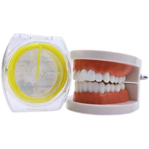 Foshan meite Material Dental línea de cuña 2,1 longitud cuñas elásticas rollos abrazadera presa de goma Dental cordón estabilizador de presa Dental - Product Image 4