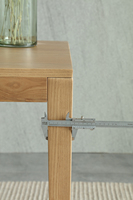 Bureau de travail en bois massif à montage rapide avec tiroir de rangement mobile, table d'étude et d'écriture, bureau robuste pour le bureau à domicile