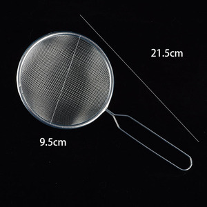 Passoire en acier inoxydable 10M, filtre à huile, tamis de cuisine pour lait de soja et usage culinaire - Product Image 4