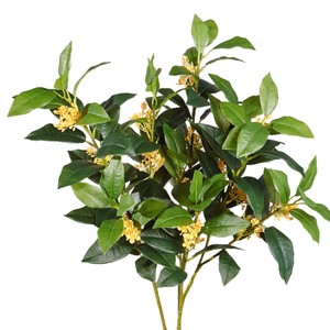 Meng Jie Artificial Osmanthus Branches <b>Vase</b> <b>Flowers</b> Plastic Wire Greenery Home Decor Wedding Props - Product Image 5