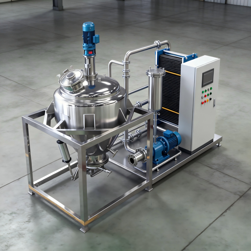 Plant Material Leaching Equipment Industrial Circulation