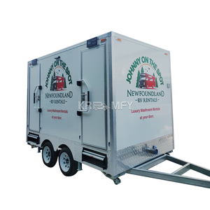 Venta de Remolques con Unidades Móviles para Baños 2025, Baños Temporales de Lujo Móviles para Campamentos con Inodoro Portátil - Product Image 2