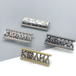 Approvisionnement d'usine petites épingles de sécurité en nickel personnalisées 3D/impression logo broche en métal épingle de sûreté pour étiquette nominative - Product Image 6