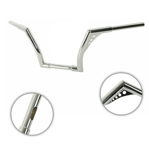 Dernier design 2026 - Compatible avec <span class=keywords><strong>Harley</strong></span> Dyna Custom - Guidons modifiés de 8/10/12/14/16/18 pouces pour une installation facile - Product Image 5