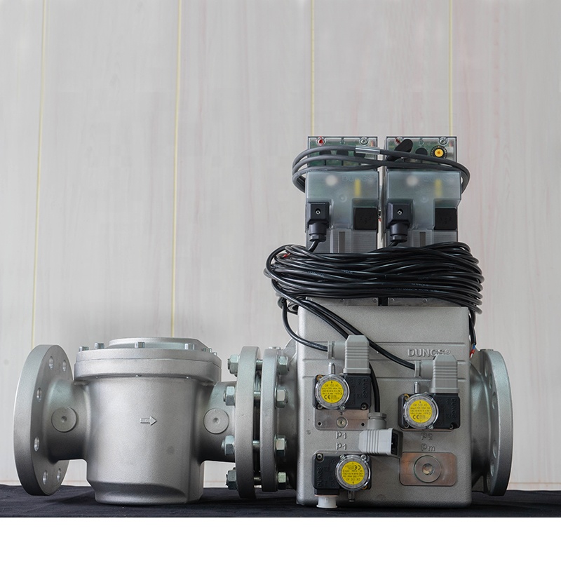 MBE VB-080 Dungs Multifunctional Combination Valve Set Sensor - Waterproof  Gas Burner for Efficient Pressure Control