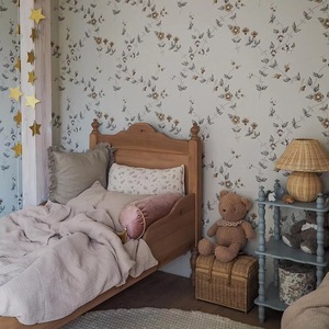 Mobili Moderni per <span class=keywords><strong>Cameretta</strong></span>, Culla in Legno, Lettino con Armadio a 2 Ante, Cassettiera a Tre Cassetti, Design Sicuro per Camera da Letto, Garanzia di 1 Anno - Product Image 2