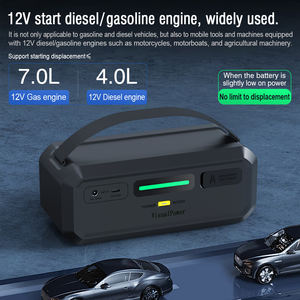 Super Condensateur 12v Jump Starter ultra Condensateur Jumper <span class=keywords><strong>Cable</strong></span> Batterie Starter Car Engine Booster <span class=keywords><strong>1000A</strong></span> - Product Image 2