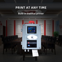 Alat Tes Napas yang Dipasang di Dinding dengan Printer untuk Penggunaan Perusahaan