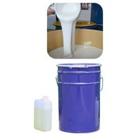 Caoutchouc de silicone liquide RTV2 Hanast Tin Cure pour la fabrication de moules en plâtre, résine et gypse - Résistance aux hautes températures 10-35 Shore