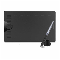 Stylet numérique HUION HS610 sans batterie, tablette graphique interactive pour la conception, la signature, l'écriture et le dessin