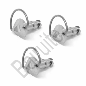 Fissaggi per Carenatura Personalizzati in <span class=keywords><strong>Titanio</strong></span> GR5 17mm Stile DZUS a Sgancio Rapido con Rotazione di 1/4 di Giro, Finitura Lucida per Settore Automobilistico e Motociclistico - Product Image 5
