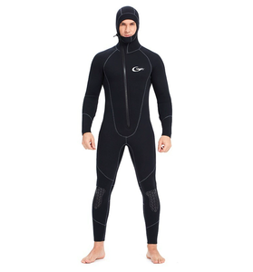 Combinaison de <span class=keywords><strong>triathlon</strong></span> en néoprène 3mm 5mm avec fermeture éclair détachable, manches longues, courte, chaude, pour la plongée en apnée et la natation - Product Image 2