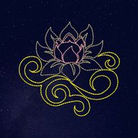 Aléatoire 20 Modèles Flover Rhinestone Hot Fix Iron Print Flower Transfer Motif Strass Decal Flower Print Template