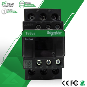 Nouveau contacteur Schneider d'origine LC1D38B7C TeSys D 38A avec bobine de commande 24V AC pour l'automatisation industrielle - Product Image 1