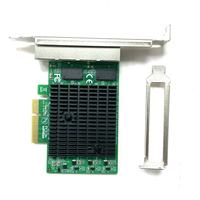 Tarjeta de Expansión PCI Express de 4 Puertos de Red de 2.5G RTL8125 en Stock