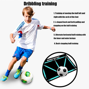 Alfombrilla <span class=keywords><strong>de</strong></span> <span class=keywords><strong>Entrenamiento</strong></span> <span class=keywords><strong>de</strong></span> Fútbol Personalizada <span class=keywords><strong>de</strong></span> Fábrica, Alfombrilla <span class=keywords><strong>de</strong></span> Agilidad para Pies <span class=keywords><strong>de</strong></span> Fútbol, 900x600 mm, 2,5 mm <span class=keywords><strong>de</strong></span> Grosor, Poliéster+Goma, Uso Interior y Exterior - Product Image 5