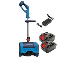 Souffleuse à neige électrique portative sans fil 21V à moteur sans balais durable pour allées et trottoirs