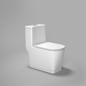 Inodoro Bidé de Una Pieza de Cerámica con Doble Descarga, S-trap, Ahorro de Agua, Sanitario Moderno para Baño, WC para Uso en Hoteles y Hospitales - Product Image 3