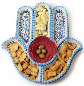 Juego <span class=keywords><strong>de</strong></span> platos <span class=keywords><strong>de</strong></span> cerámica <span class=keywords><strong>de</strong></span> Fátima, diseño personalizado, plato <span class=keywords><strong>de</strong></span> <span class=keywords><strong>restaurante</strong></span> único - Product Image 6