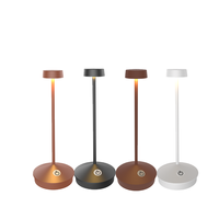 Lampe de table USB en aluminium à LED dimmable, écologique, alimentée par batterie, longue durée de vie (50 000 heures), style moderne, lampe à pince pour la maison et le bureau
