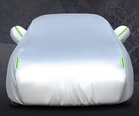 Housse de voiture pliable imperméable et coupe-vent en aluminium de haute qualité avec protection UV à 99% et rejet IR à 90% pour une utilisation en extérieur