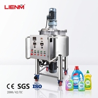 Réservoir de mélange de détergent liquide de haute qualité avec agitateur 200L 300L chauffage électrique mélangeurs de savon liquide cosmétique